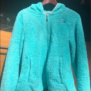 Blue north face women’s jacket